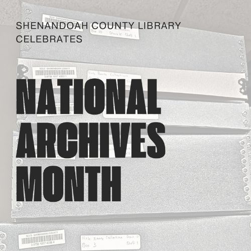 Shenandoah County Library- Truban Archives: Archives Pop-ups